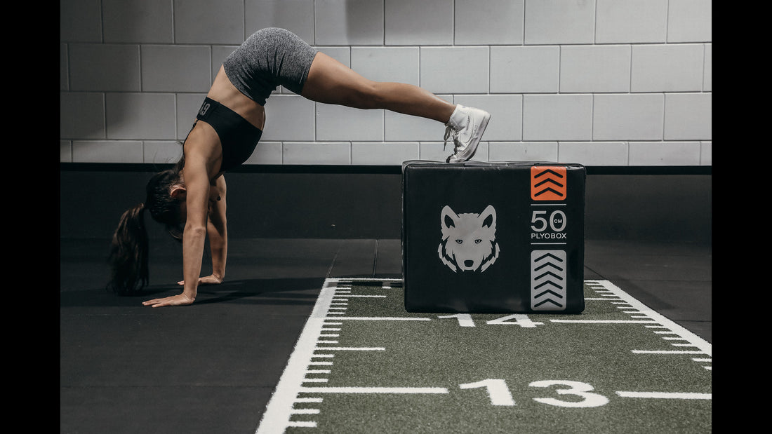 Next Alpha Plyometric Box, Plyo Box Low Body Strength