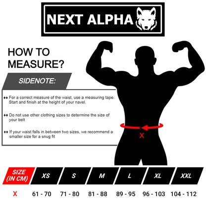 Next Alpha Weightlifting Belt & Dip Belt Combi - Next Alpha